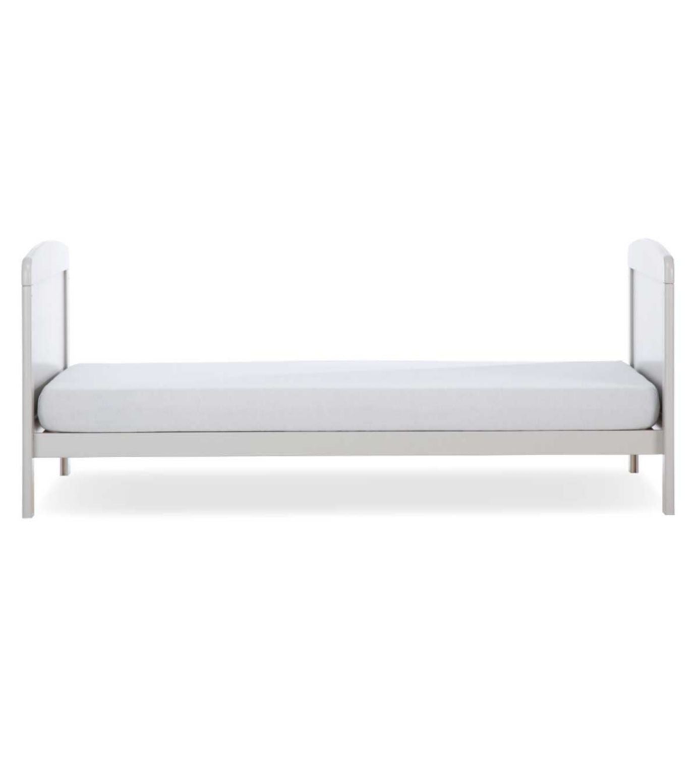 CuddleCo Juliet Cot Bed and Mattress Dove Grey - British product