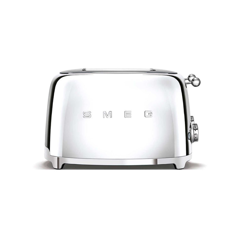 Smeg 4 slice toaster chrome, imported from the UK