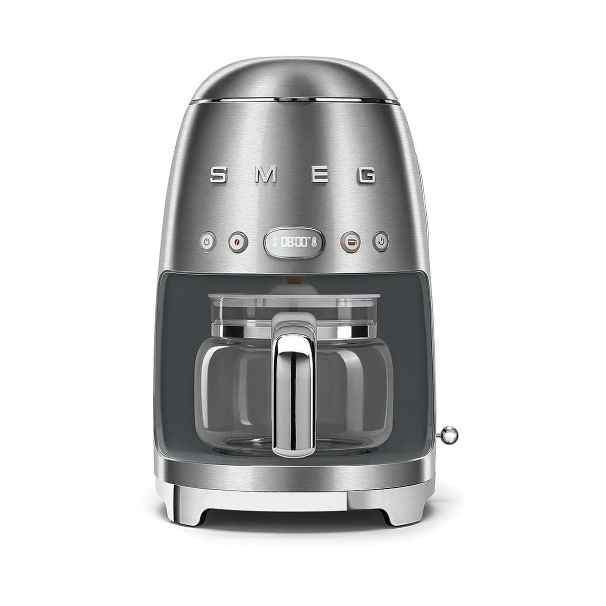 Smeg drip coffee machine stainless steel 1.4L (British brand)
