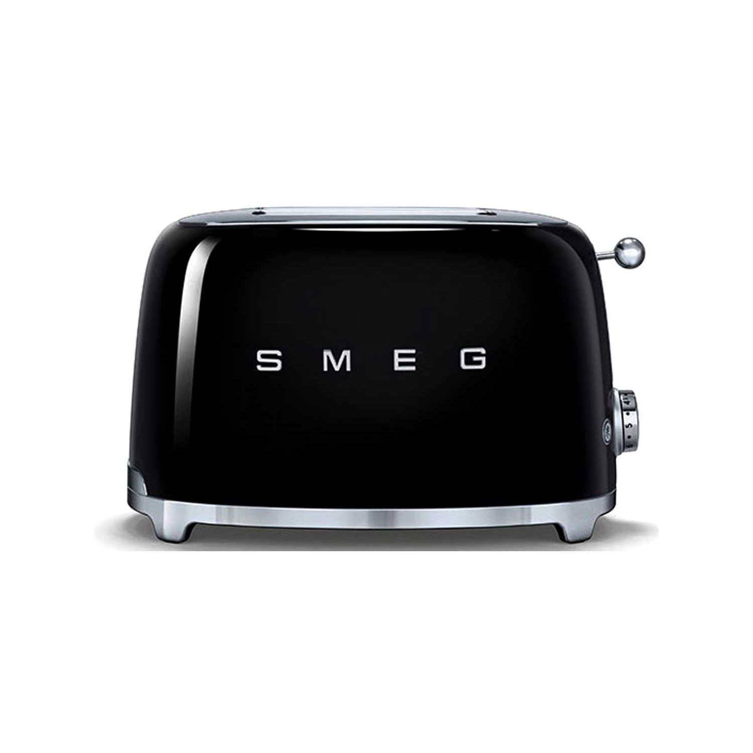 Smeg 2 slice toaster black, UK version