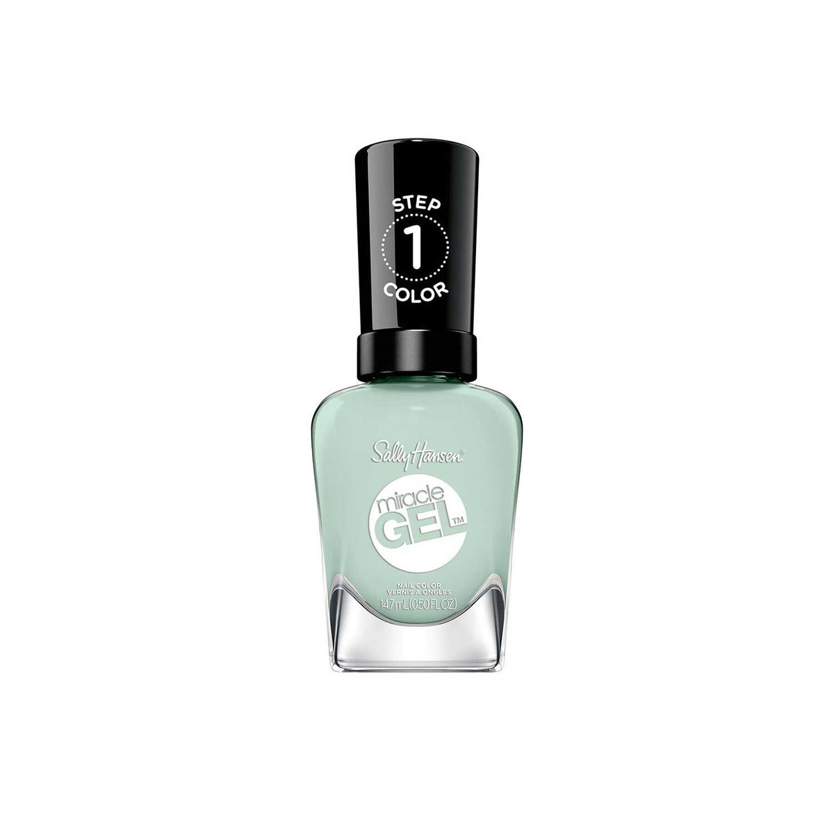 Sally Hansen Miracle Gel Nail Polish mint green 14.7ml, UK version