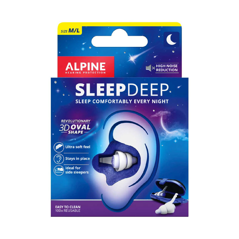 Alpine Sleepdeep earplugs 1 Pair - British product
