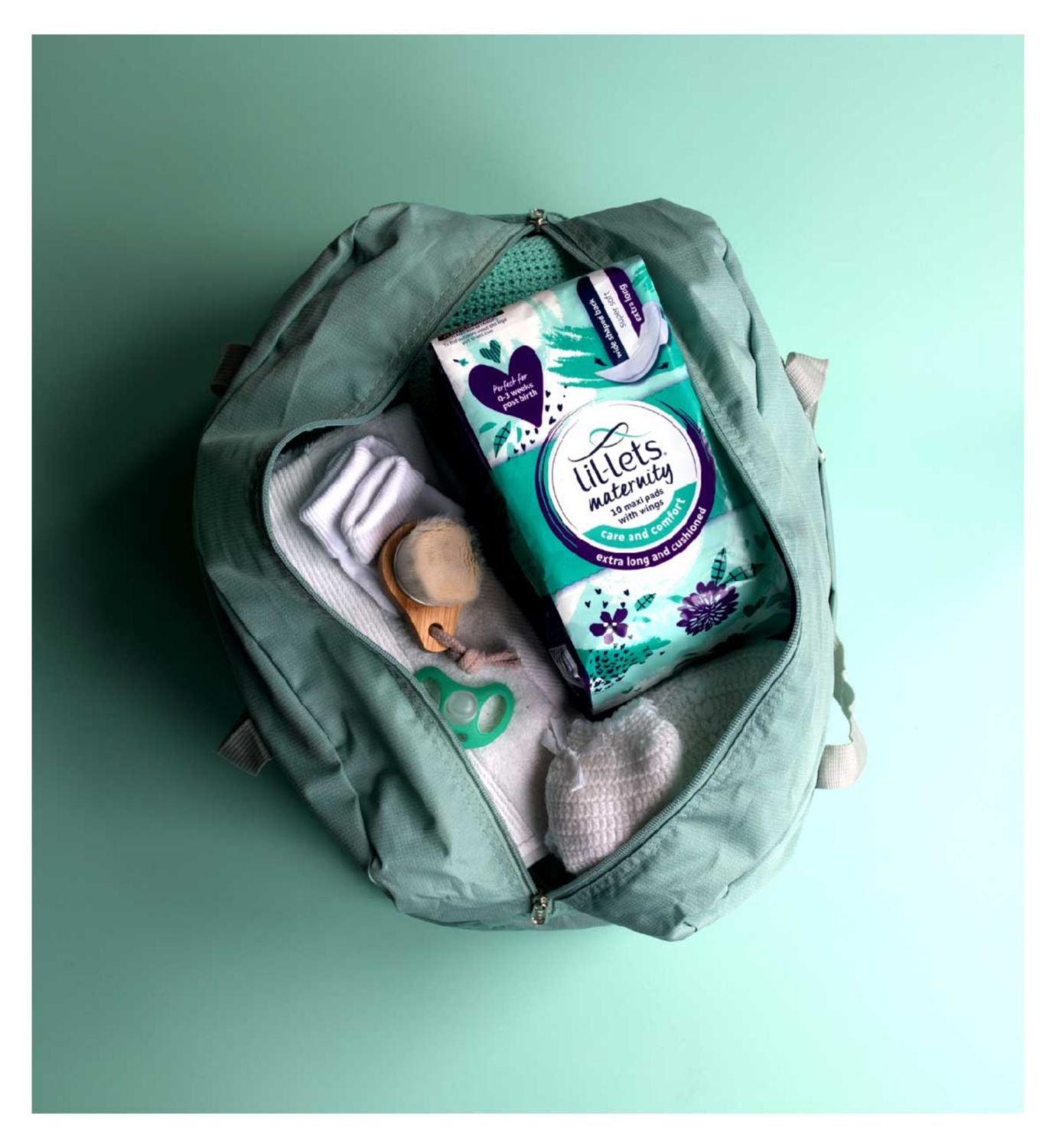 Lil-Lets maternity pads with wings 10 pack (British brand)