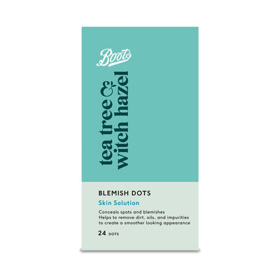 Boots Tea Tree Witch Hazel Blemish Dots 24 plaster