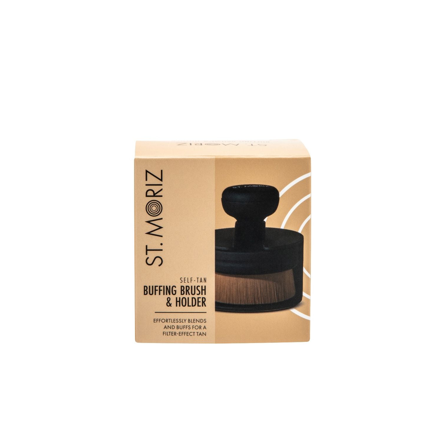 St. Moriz tanning applicator brush with holder - British product