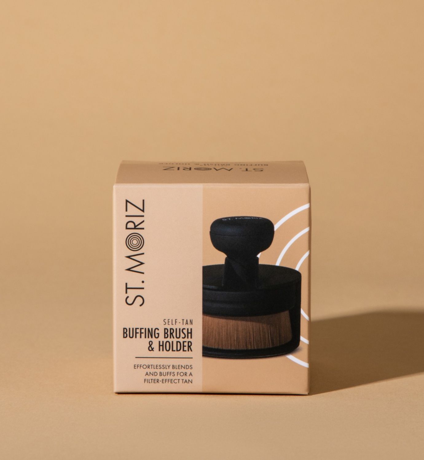 St. Moriz tanning applicator brush with holder - British product