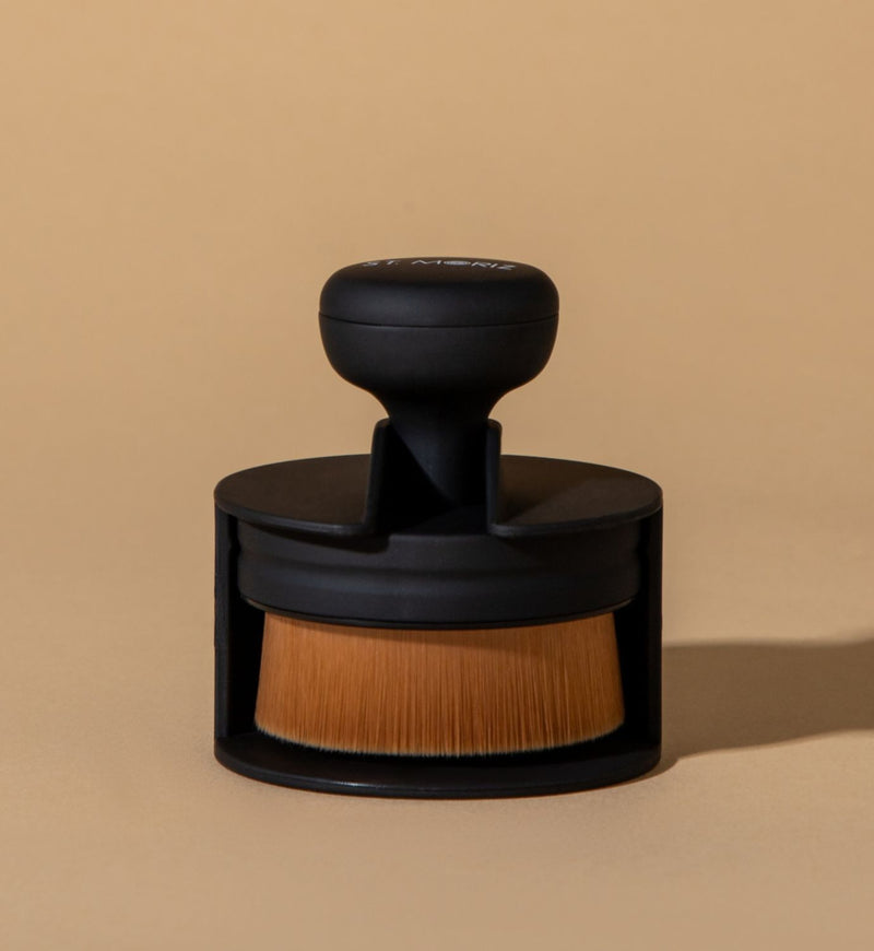 St. Moriz tanning applicator brush with holder - British product