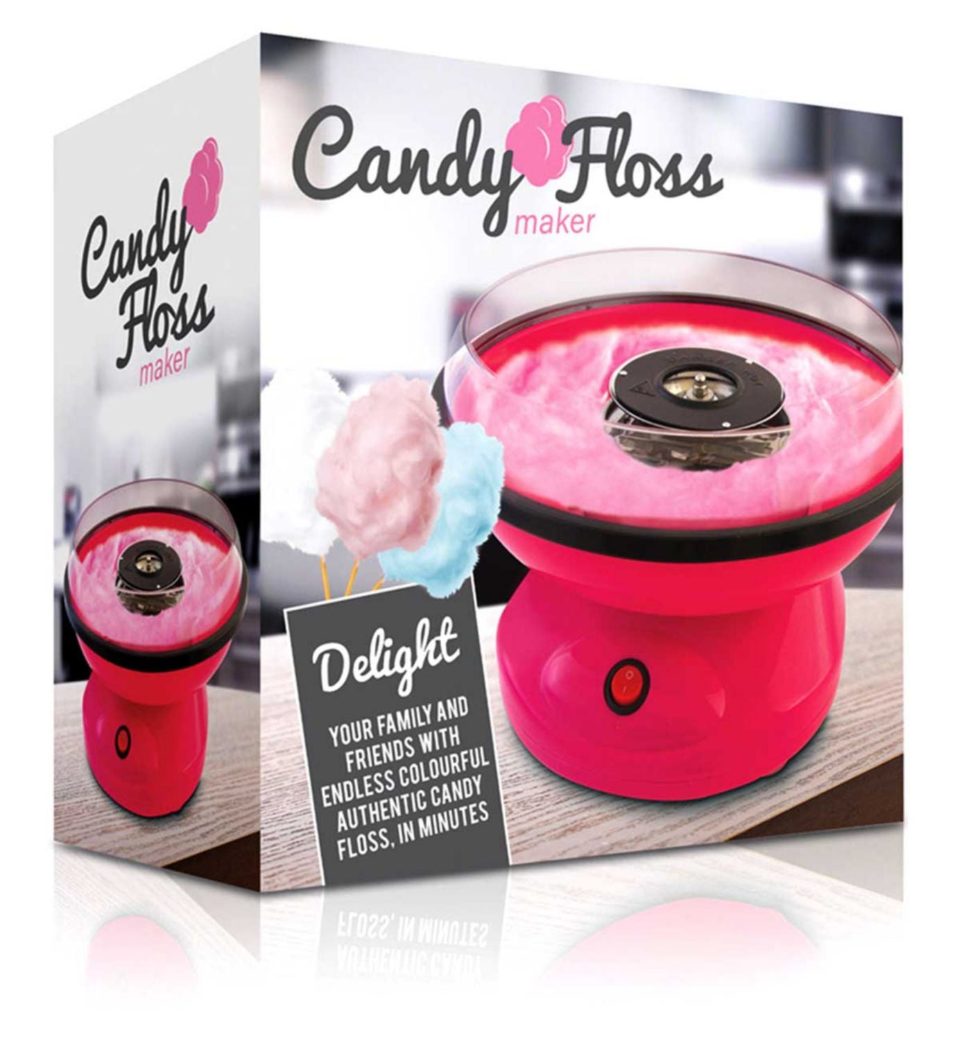 Candy Floss Maker Pink electric appliance - British product