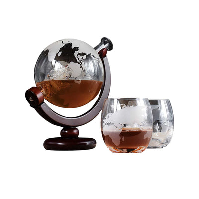 Boots Globe Decanter with Glasses Set- Buy online at McGrocer