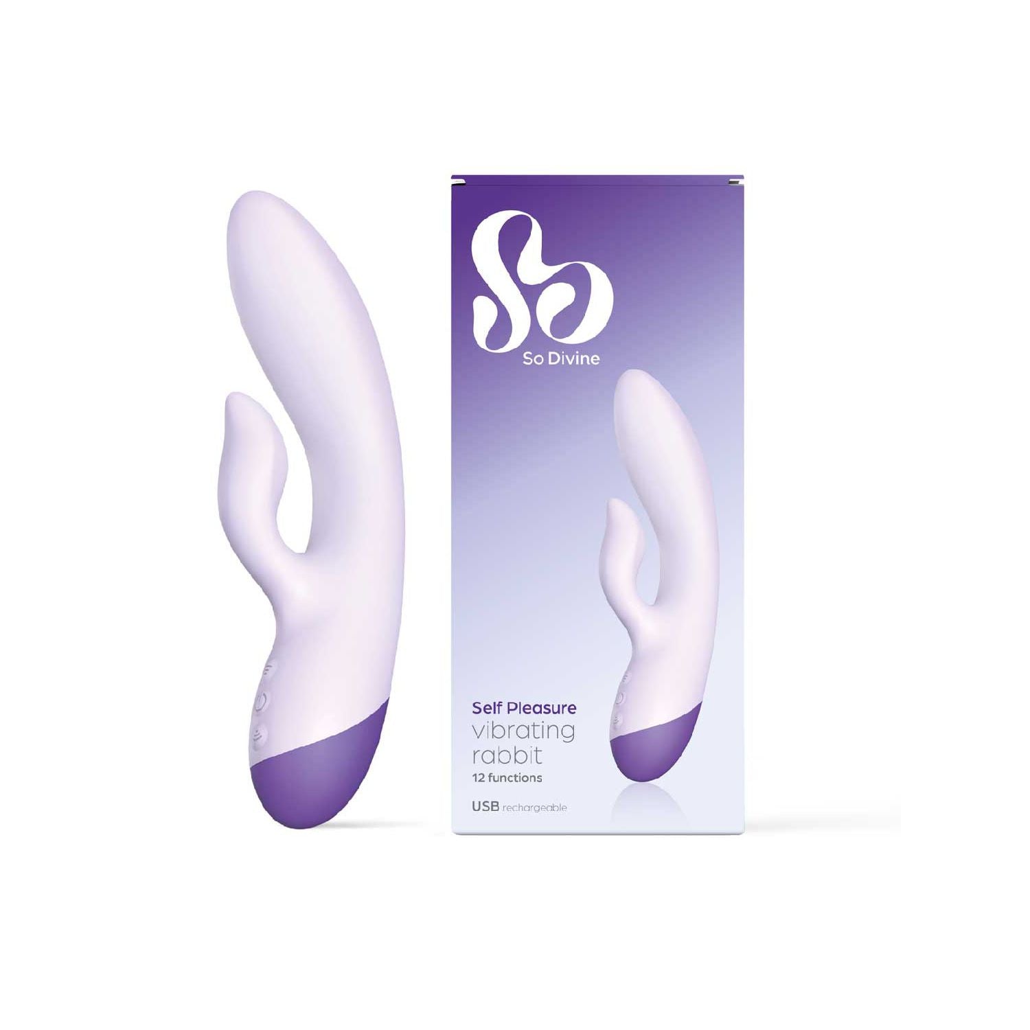 So Divine Rabbit Vibrator self pleasure toy, imported from the UK