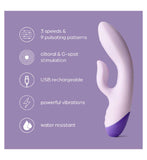 So Divine Rabbit Vibrator self pleasure toy, imported from the UK