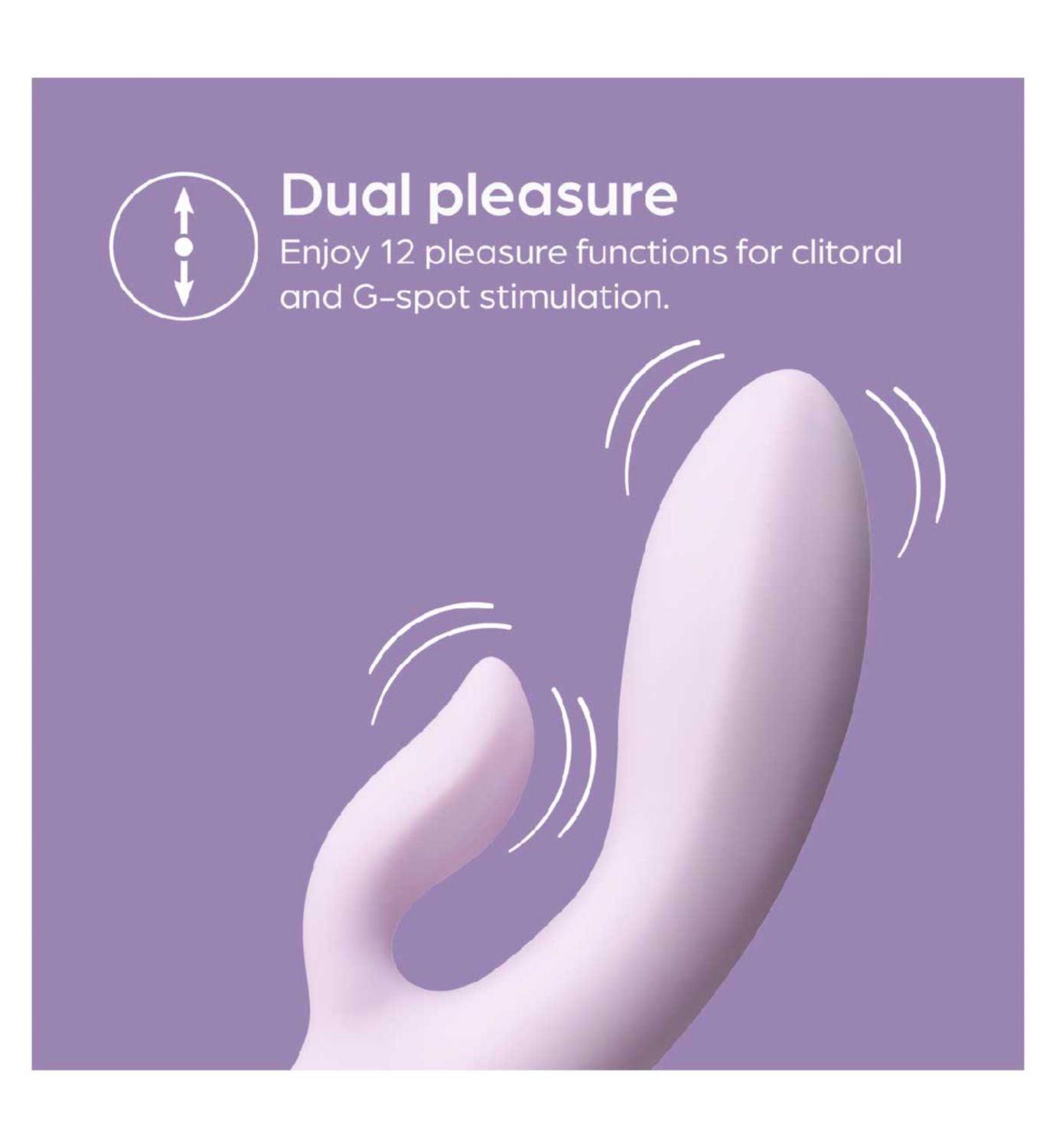 So Divine Rabbit Vibrator self pleasure toy, imported from the UK