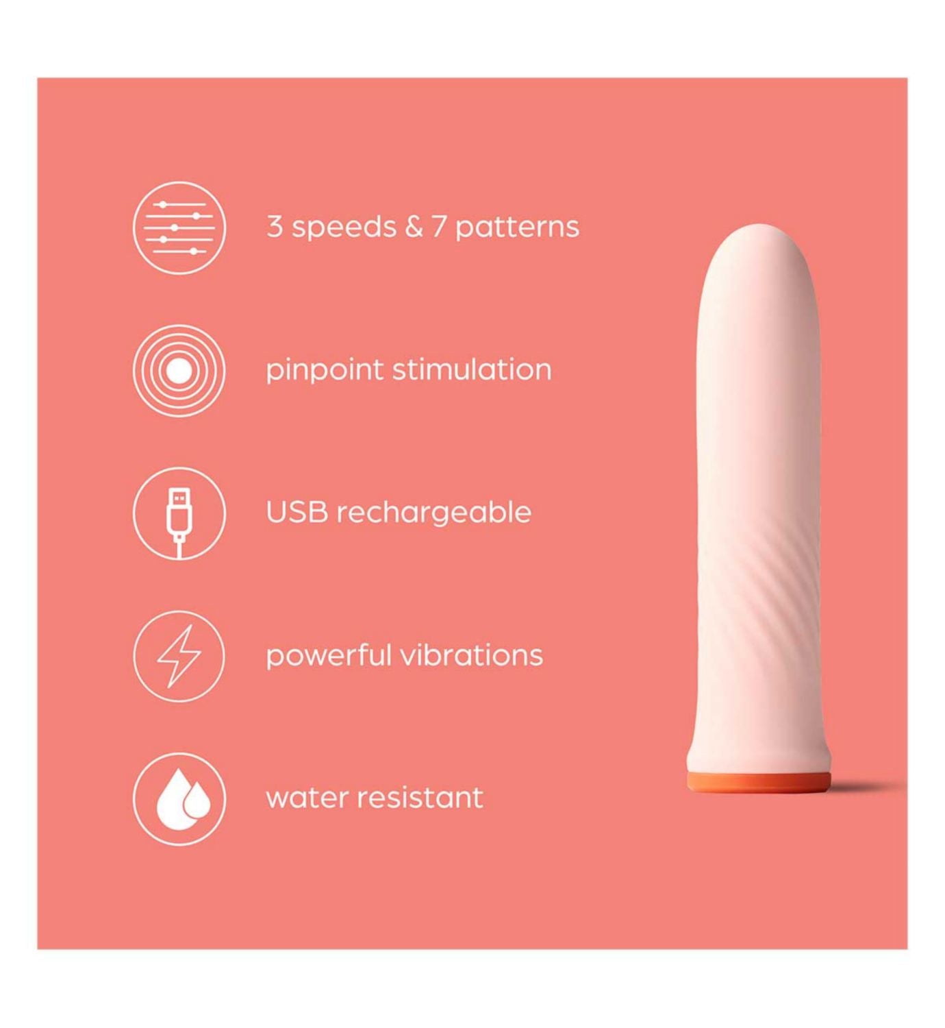 So Divine bullet vibrator, imported from the UK