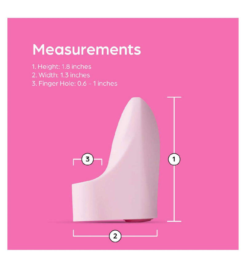 So Divine self pleasure silicone finger vibrator, UK version