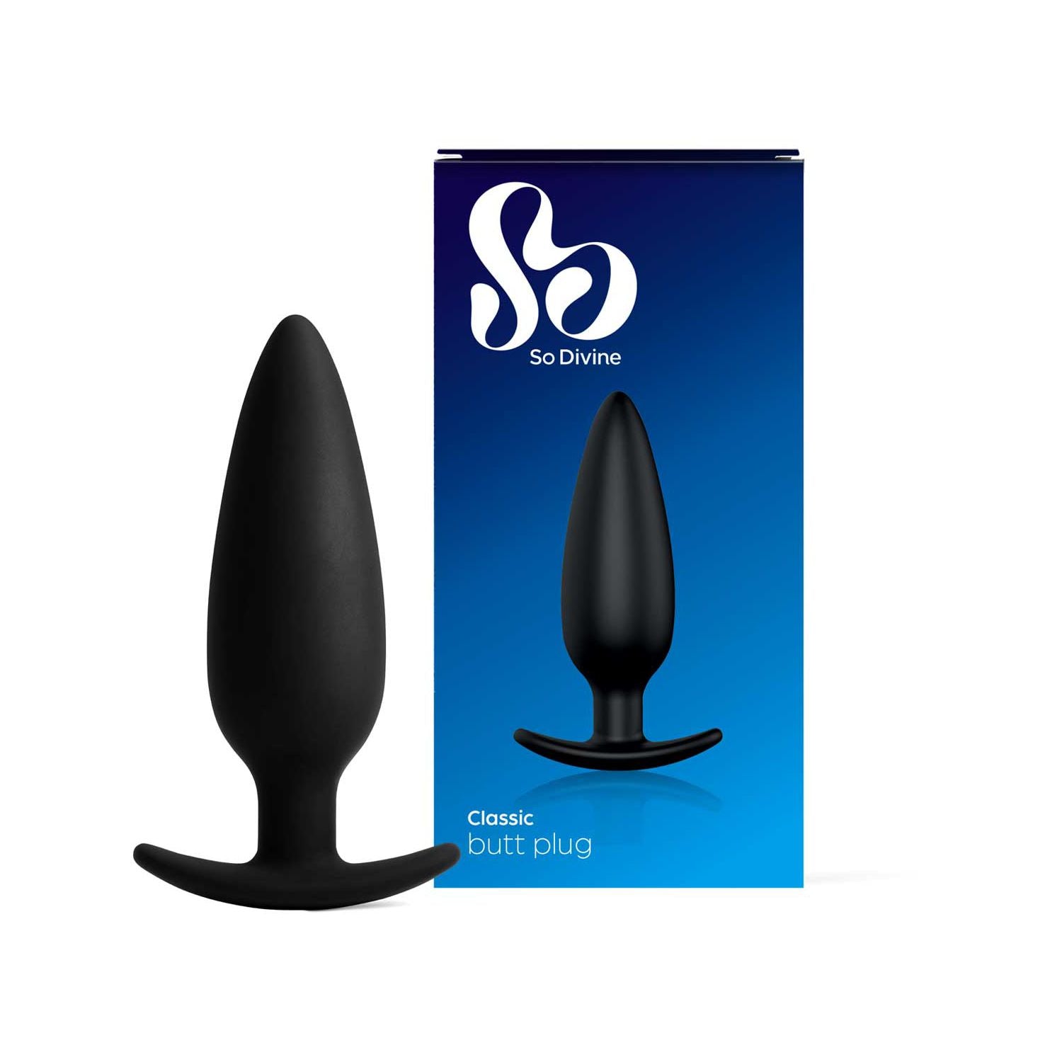 So Divine classic butt plug - British product