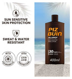 Piz Buin sun sensitive skin lotion SPF30 400ml (British brand)