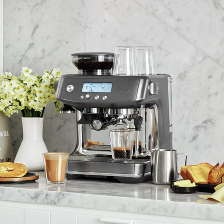 Sage Barista Pro bean to cup coffee machine black stainless steel - British product