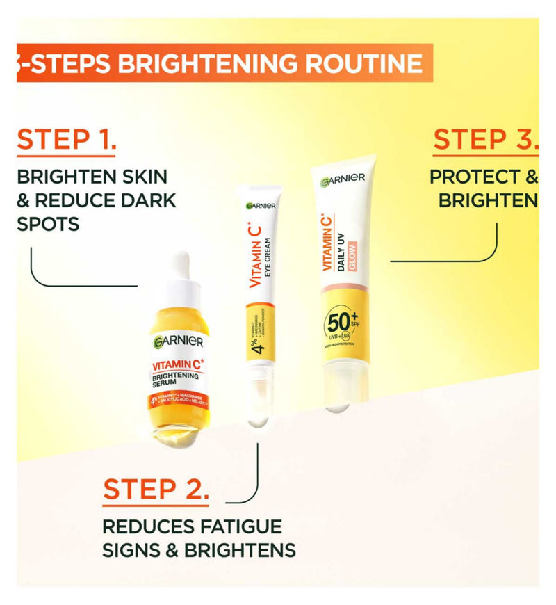 Garnier Brightening Vitamin C Eye Cream 15ml, UK version