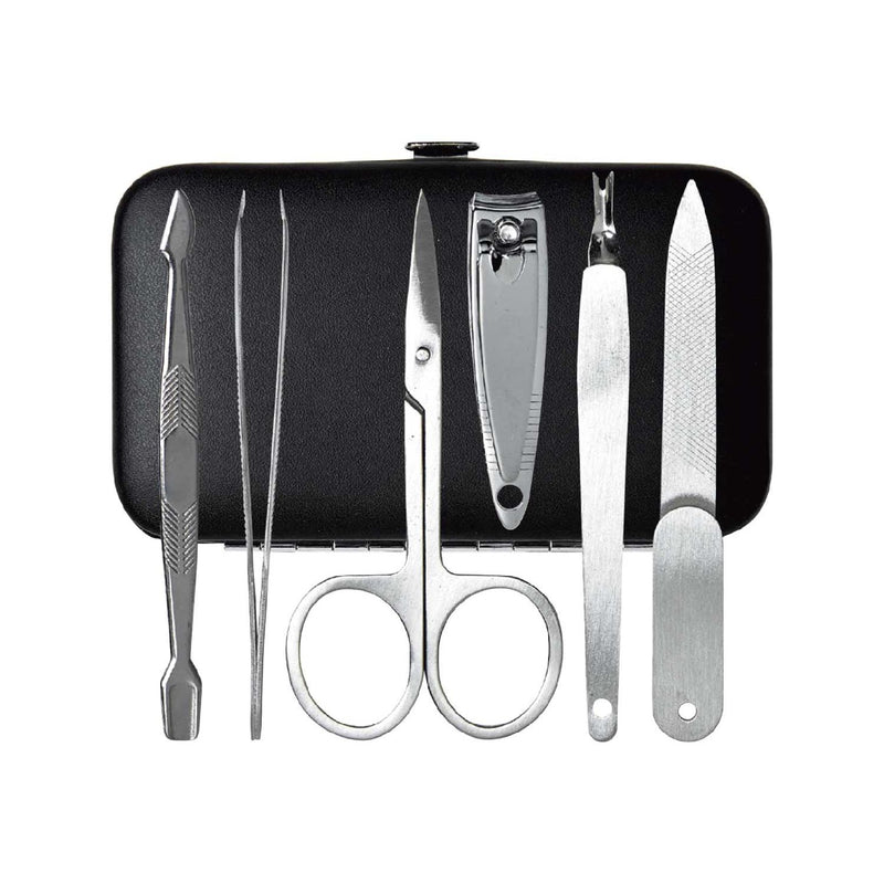 Boots Mini Manicure Set grooming kit with faux leather case, UK version
