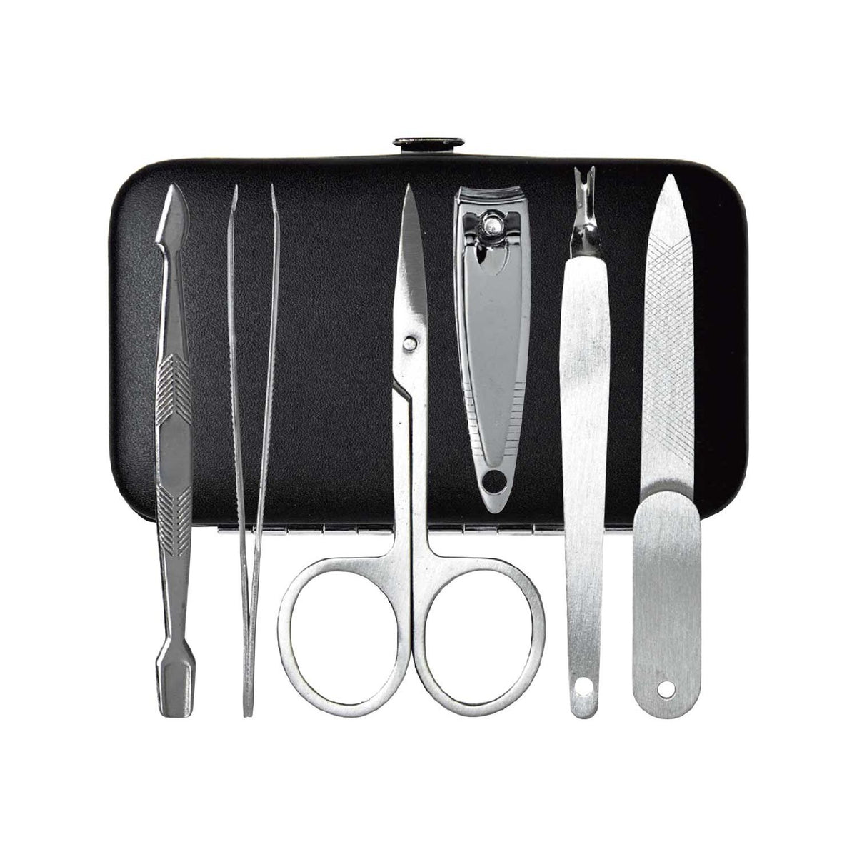 Boots Mini Manicure Set grooming kit with faux leather case, UK version