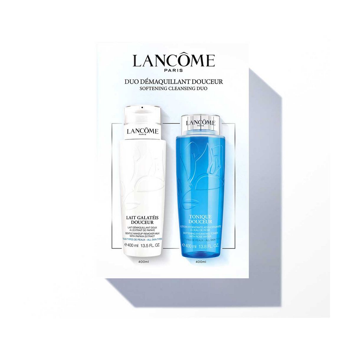 Lancôme Jumbo Douceur Cleanser Duo 400ml Gift Set GOODS Boots   