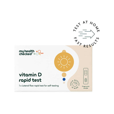Boots MyHealthChecked Vitamin D Rapid Test Kit- Buy online at McGrocer