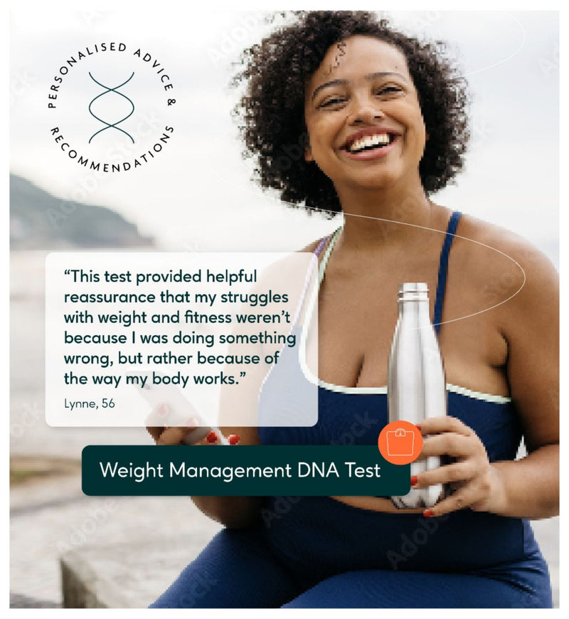 MyHealthChecked weight management DNA test kit - British product