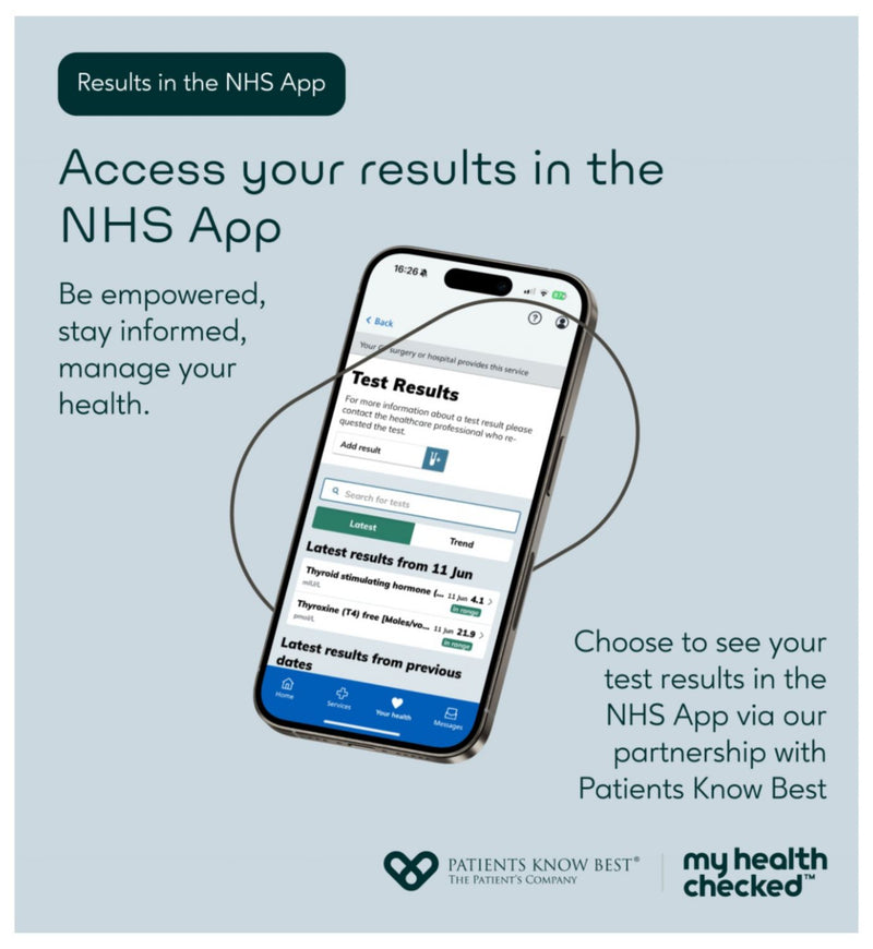 MyHealthChecked weight management DNA test kit - British product