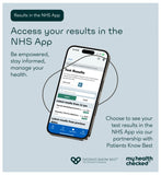MyHealthChecked weight management DNA test kit - British product