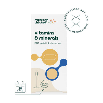 Boots MyHealthChecked Vitamins & Minerals DNA Test Kit- Buy online at McGrocer