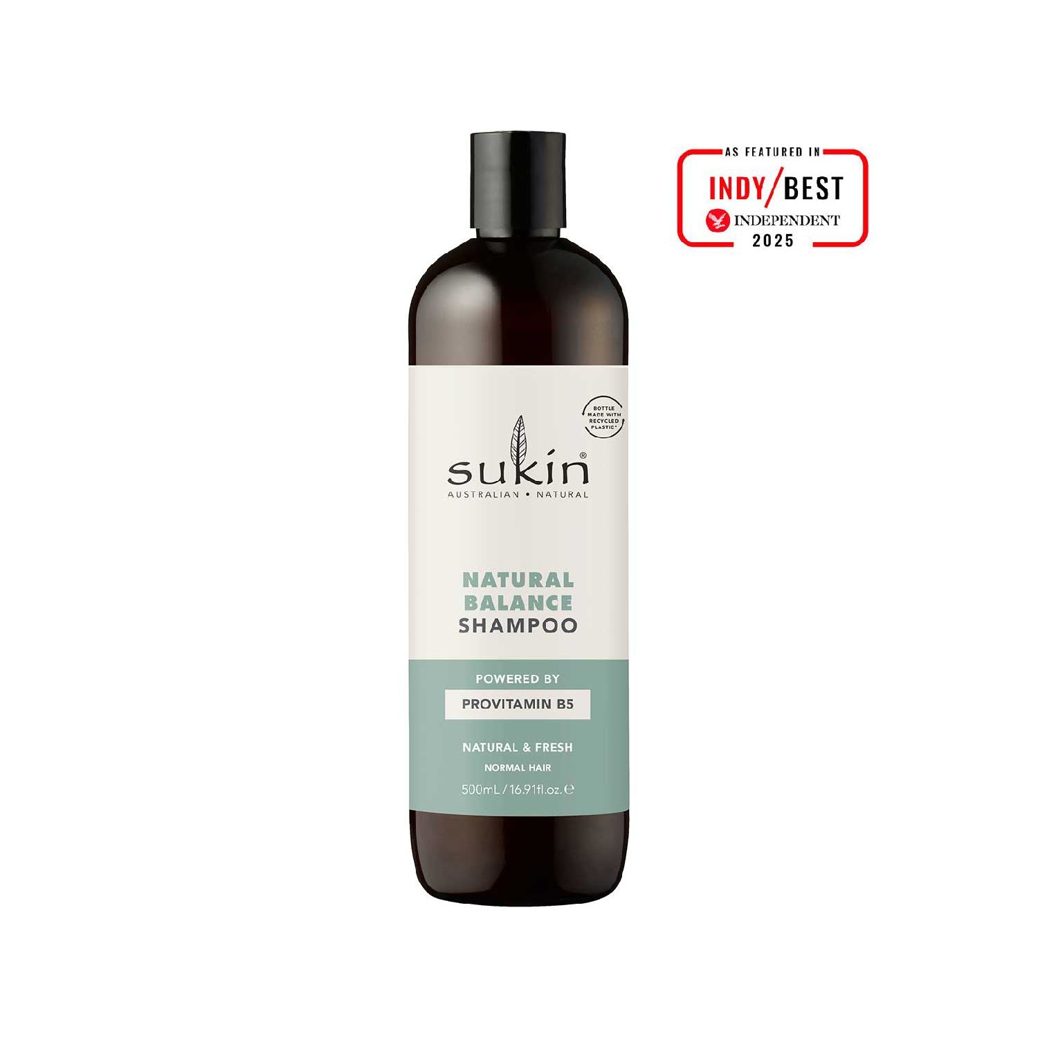 Sukin Natural Balance Shampoo 500ml, imported from the UK