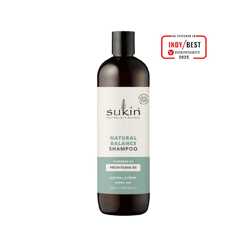 Sukin Natural Balance Shampoo 500ml, imported from the UK