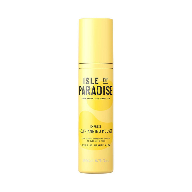 Isle of Paradise 30 Minute Express Self-Tanning Mousse 200ml (British brand)