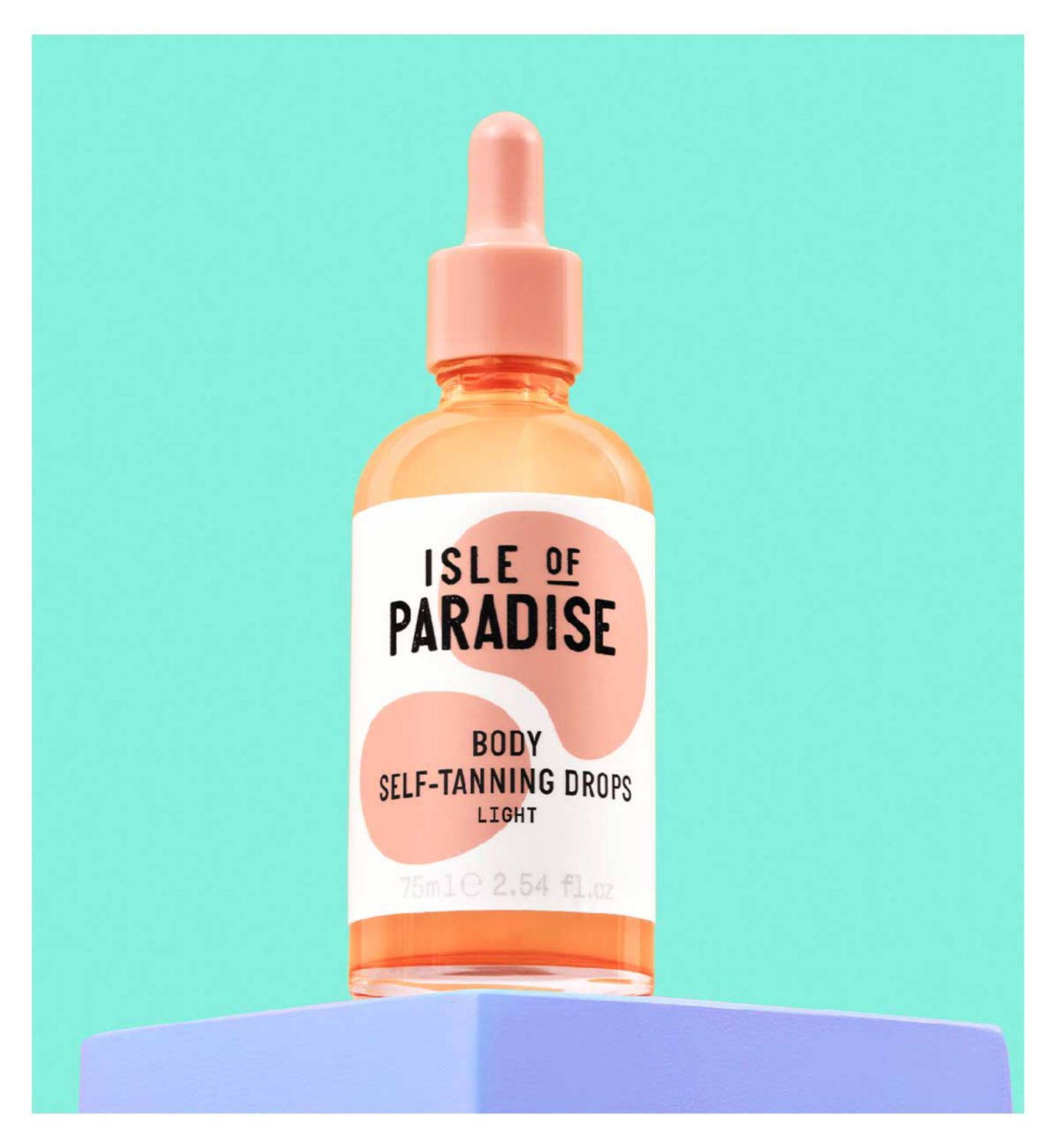 Isle of Paradise self-tanning body drops 75ml, imported from the UK
