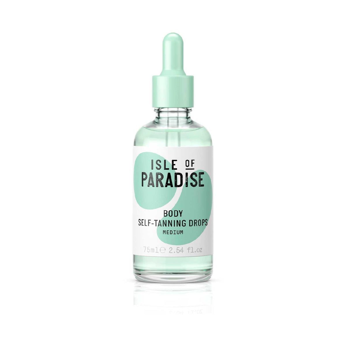 Isle of Paradise self-tanning body drops medium 75ml, imported from the UK