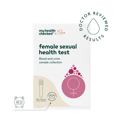 Boots MyHealthChecked Female Sexual Health Blood & Urine STI Test- Buy online at McGrocer