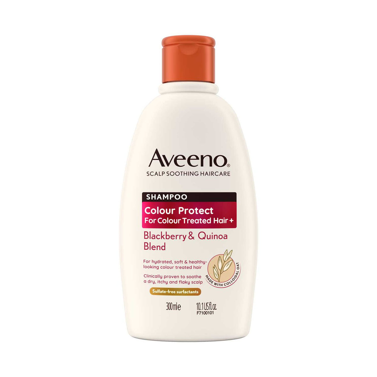 Aveeno colour protect shampoo blackberry quinoa 300ml - British product