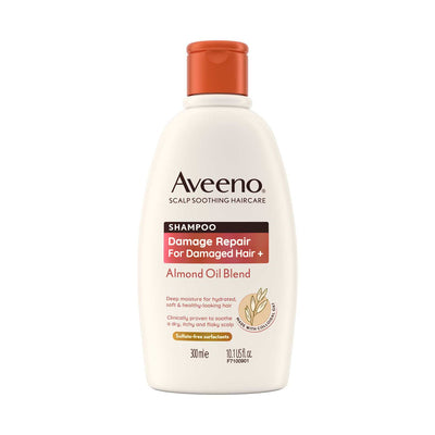 Aveeno Damage Repair Mandeloljeblandingssjampo 300ml