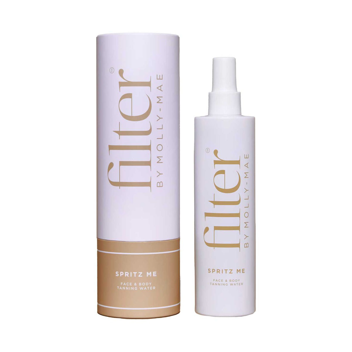 Filter by Molly-Mae Spritz Me tanning water 200ml, imported from the UK