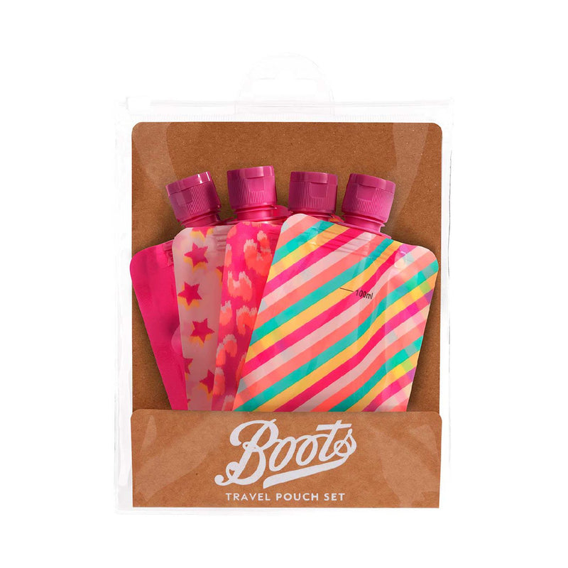 Boots travel pouch set 100ml - British product
