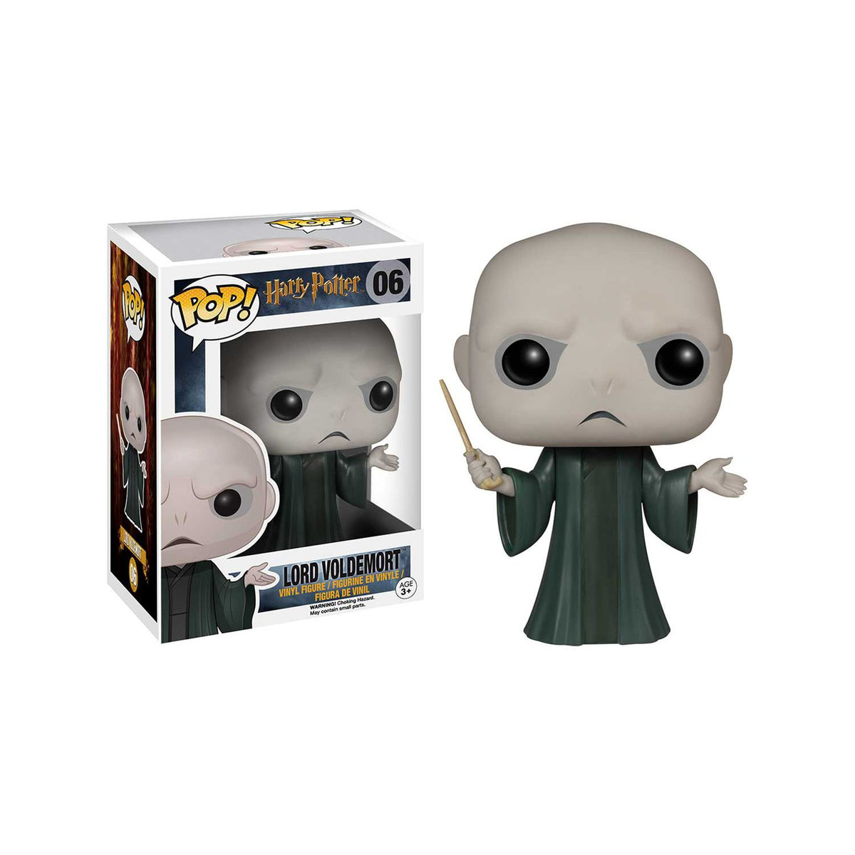 Funko Pop Vinyl Voldemort figure Harry Potter, UK version