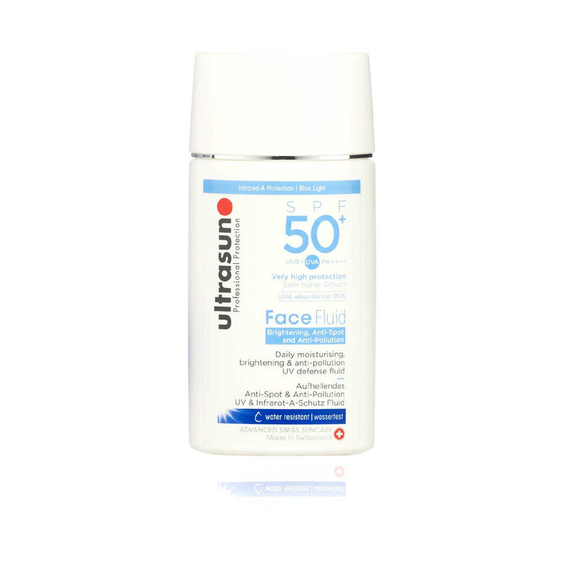 Ultrasun SPF50+ anti pollution face fluid 40ml (British brand)