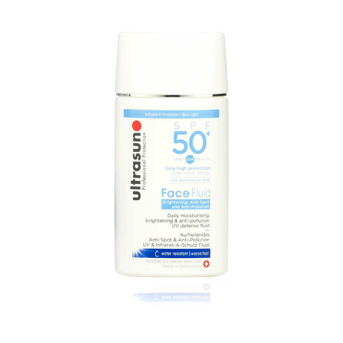 Ultrasun SPF50+ anti pollution face fluid 40ml (British brand)