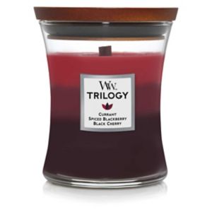 Boots Woodwick Trilogy Candle Sun Ripened Berries 275g- Buy online at McGrocer