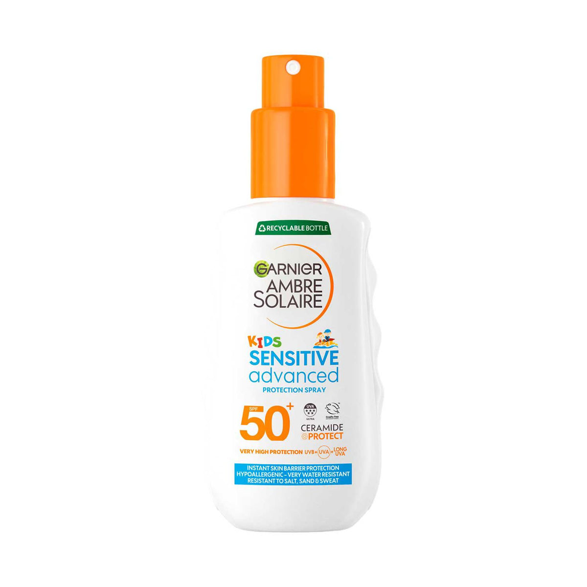 Garnier Kids Sun Spray SPF 50+ 150ml imported from the UK