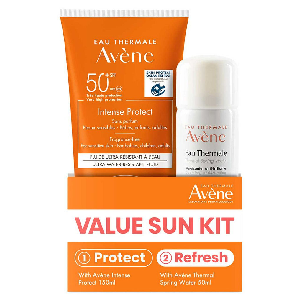 Avène Intense Protect SPF50 150ml and Thermal Spring Water 50ml Duo Pack