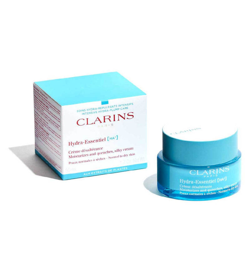 Clarins Hydra-Essentiel Silky Cream face cream, imported from the UK