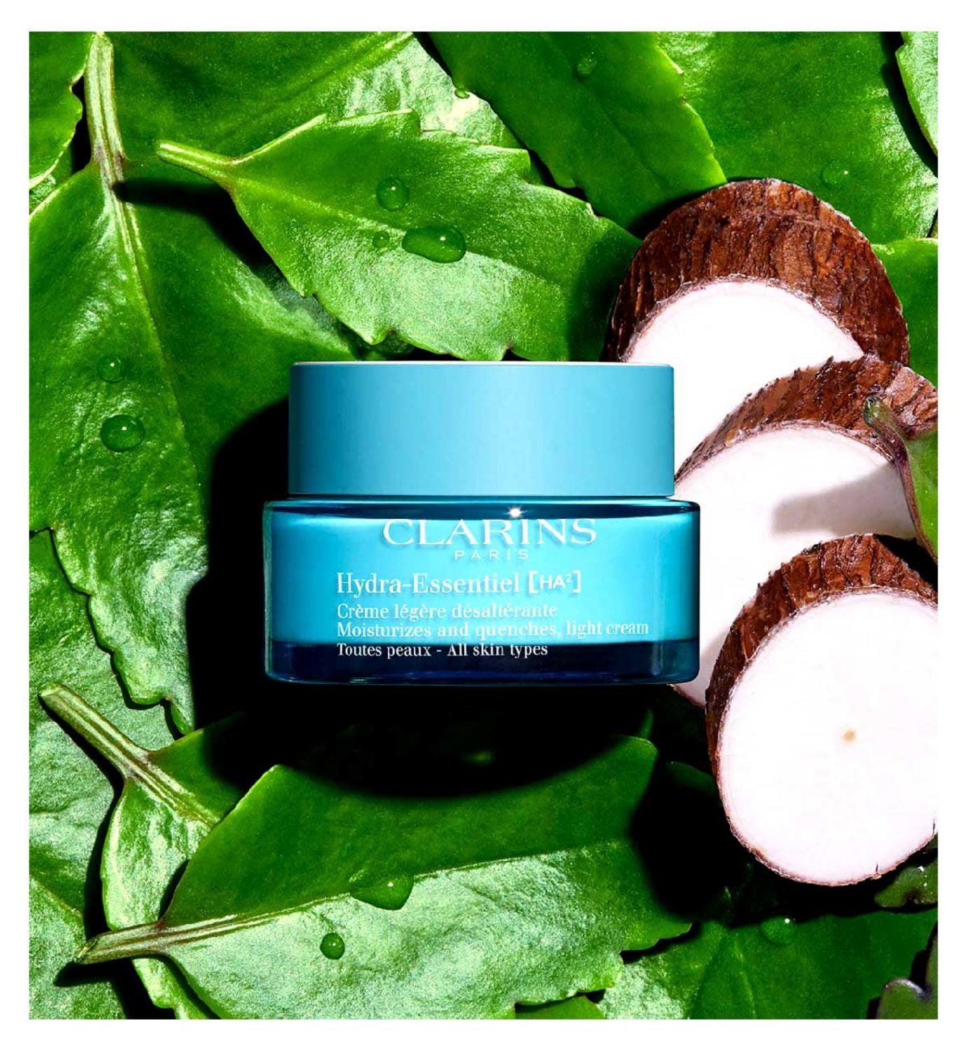 Clarins Hydra-Essentiel Light Cream with hyaluronic acid - British product