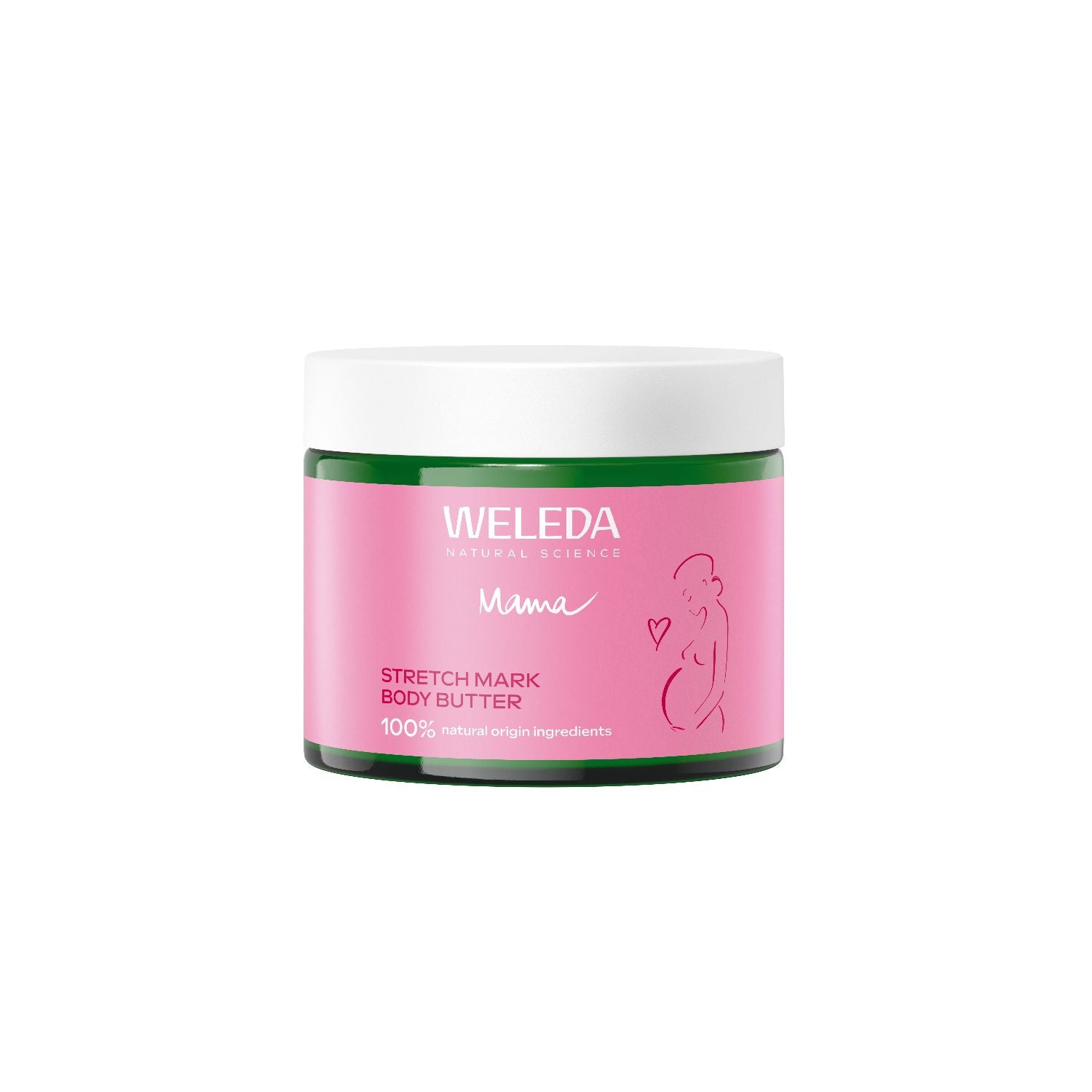Weleda Stretch Mark Body Butter 150ml for pregnancy, UK version