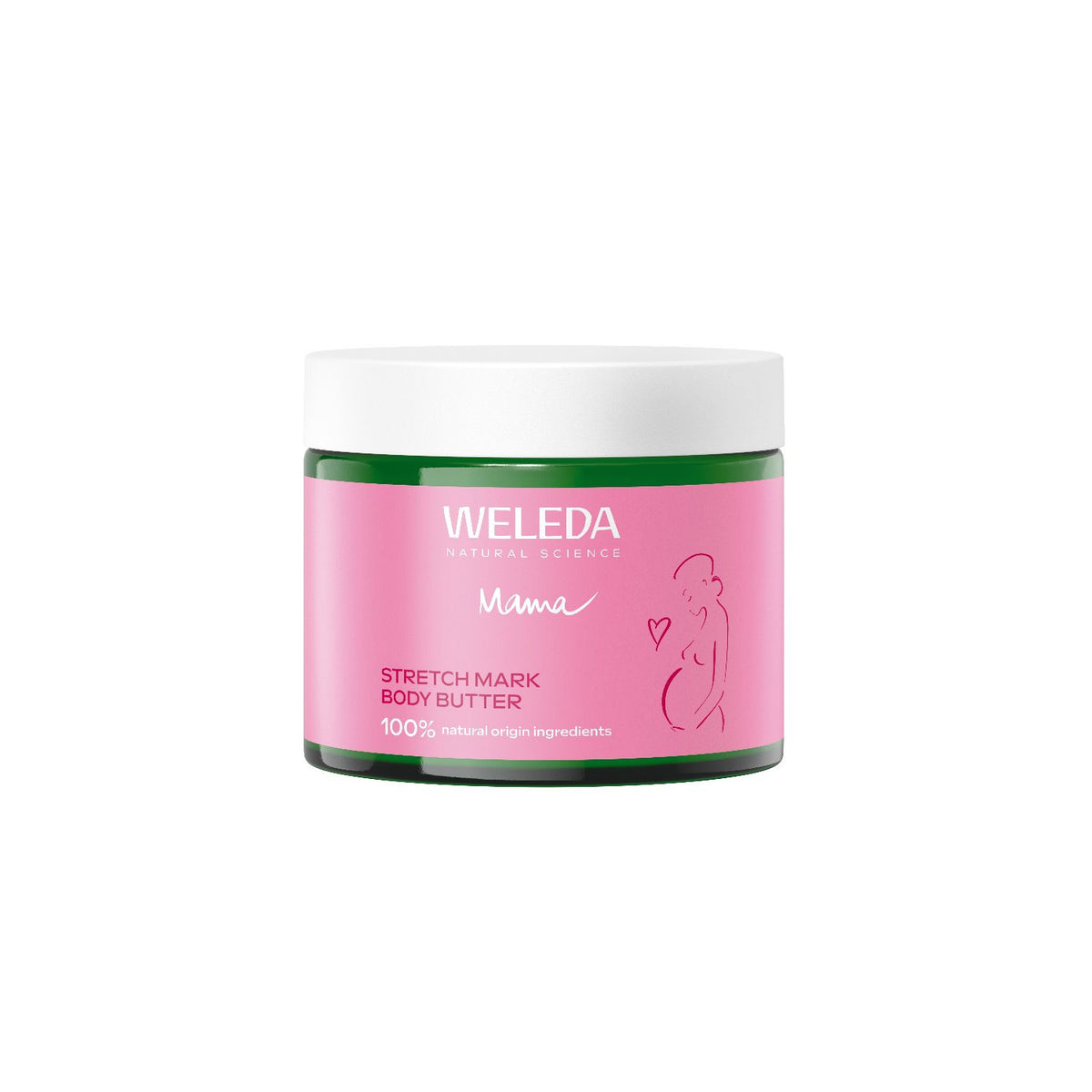 Weleda Stretch Mark Body Butter 150ml for pregnancy, UK version
